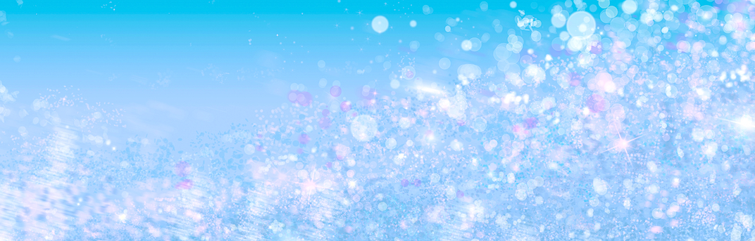 Abstract snow glitter lights sea green background